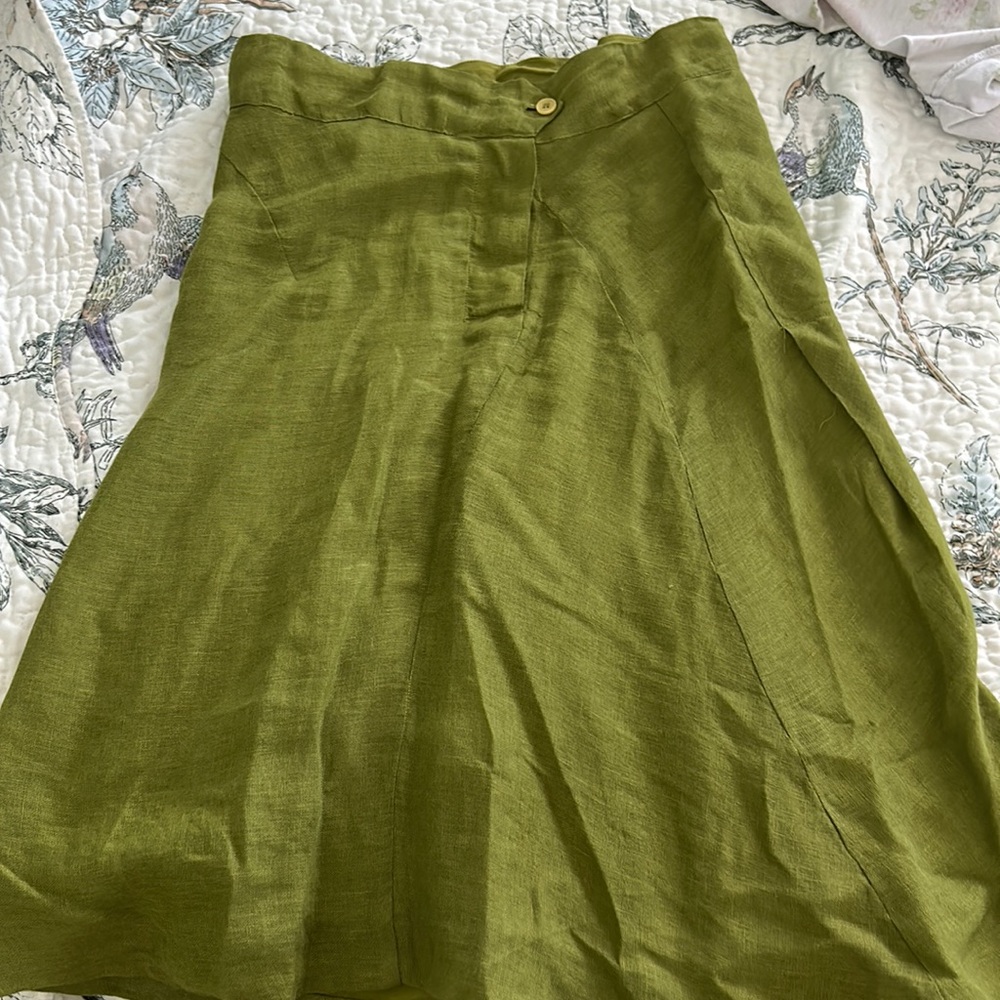 Cp Shades raw cotton skirt